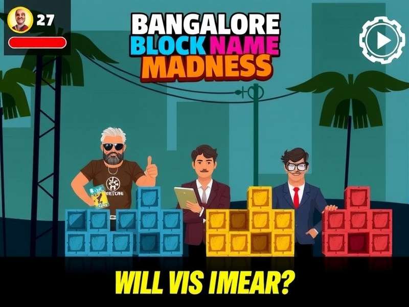 Bangalore Block Madness gameplay screenshot